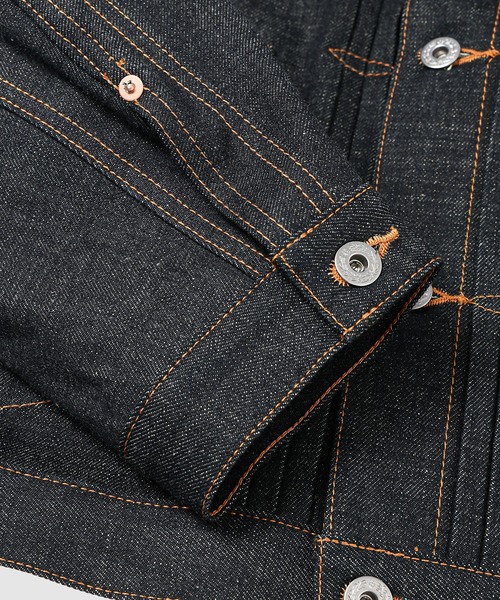 SUGARHILL（シュガーヒル）の「CLASSIC DENIM JACKET（デニムジャケット・メンズ・インディゴブルー・1/2/3）」の3枚目の写真