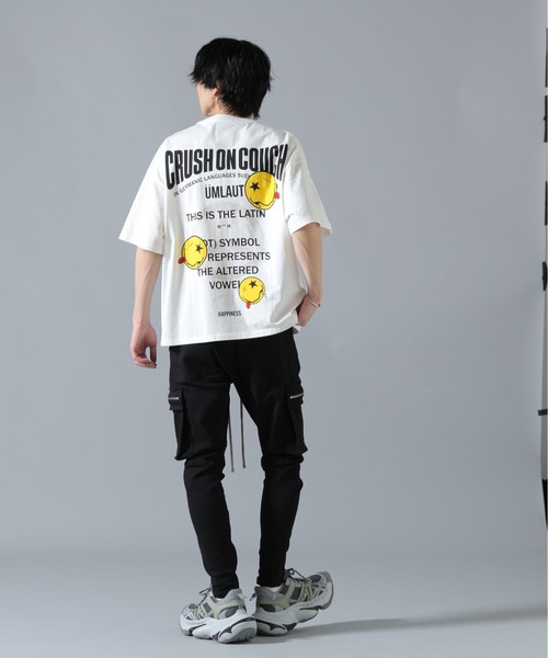 L.H.P(エルエイチピー)の「【WEB&DEPOT限定】UMLAUT/ウムラウト/HART S/S TEE(Tシャツ/カットソー・メンズ・ホワイト/ブラック・M/L)」の7枚目の写真