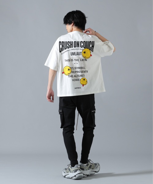 L.H.P(エルエイチピー)の「【WEB&DEPOT限定】UMLAUT/ウムラウト/HART S/S TEE(Tシャツ/カットソー・メンズ・ホワイト/ブラック・M/L)」の8枚目の写真