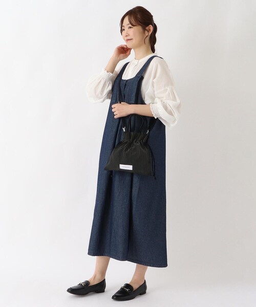 one'sterrace（ワンズテラス）の「JOUET ジョエット 合皮巾着ショルダー（ショルダーバッグ・レディース・ベージュ系8/グレー系4/ブラック系8・99）」の15枚目の写真