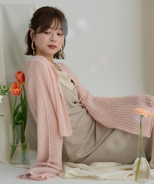 mideal(マイディール)の「layered rib onepiece / レイヤードリブワンピース(ワンピース・レディース・ベージュ/ブラウン・FREE)」の7枚目の写真