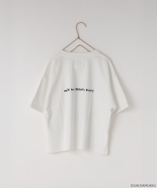 LOWRYS FARM（ローリーズファーム）の「【ガチャピン・ムック】Tシャツ　659267（Tシャツ/カットソー・キッズ・チャコールグレー/オフホワイト・110cm/130cm/150cm）」の22枚目の写真