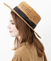 チャイハネ（チャイハネ）の「【チャイハネ】モダラハット カンカン帽（ハット）」