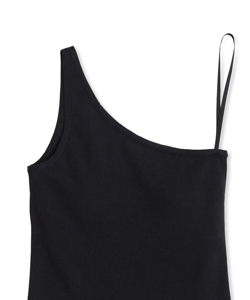ADAM ET ROPE'（アダムエロペ）の「シルク混ワンショルタンクトップ（タンクトップ・レディース・ブルー系その他4/ブラウン系その他/ブラック・FREE）」の17枚目の写真