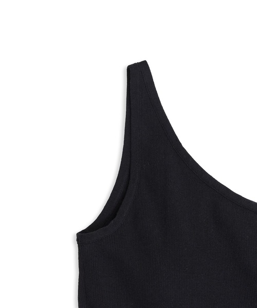 ADAM ET ROPE'（アダムエロペ）の「シルク混ワンショルタンクトップ（タンクトップ・レディース・ブルー系その他4/ブラウン系その他/ブラック・FREE）」の18枚目の写真