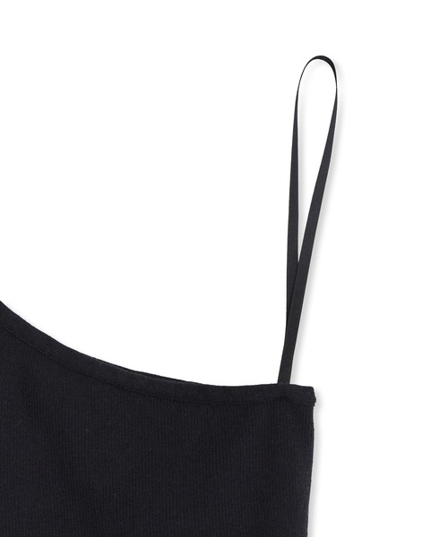 ADAM ET ROPE'（アダムエロペ）の「シルク混ワンショルタンクトップ（タンクトップ・レディース・ブルー系その他4/ブラウン系その他/ブラック・FREE）」の19枚目の写真