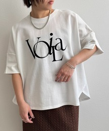 LHELBIE（レルビエ）の「ポンチョロゴTシャツ（Tシャツ/カットソー）」