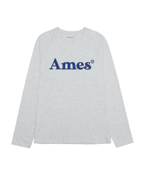 AMESWORLDWIDE（アメスワールドワイド）の「BASIC LOGO LONGSLEEVE TEE LIGHT GREY（Tシャツ/カットソー・レディース・その他・SMALL/MEDIUM/LARGE）」の10枚目の写真