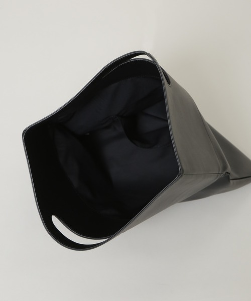 NANO universe（ナノユニバース）の「WEB限定/シンセティックレザー2WAYクラッチバッグ（クラッチバッグ・メンズ・ブラウン/ブラック・F）」の10枚目の写真