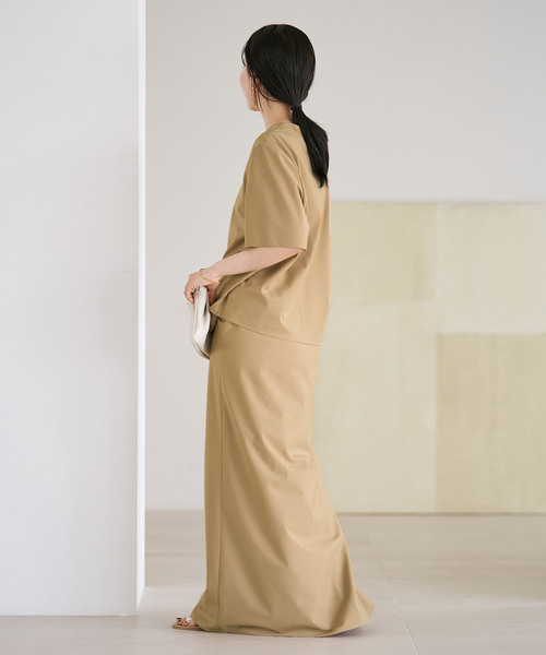 plage（プラージュ）の「Bias ブラウス（シャツ/ブラウス・レディース・キャメル/ベージュ・FREE）」の4枚目の写真