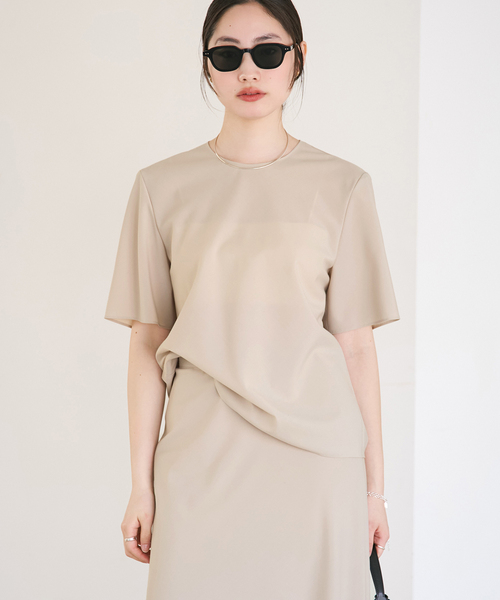 plage（プラージュ）の「Bias ブラウス（シャツ/ブラウス・レディース・キャメル/ベージュ・FREE）」の11枚目の写真