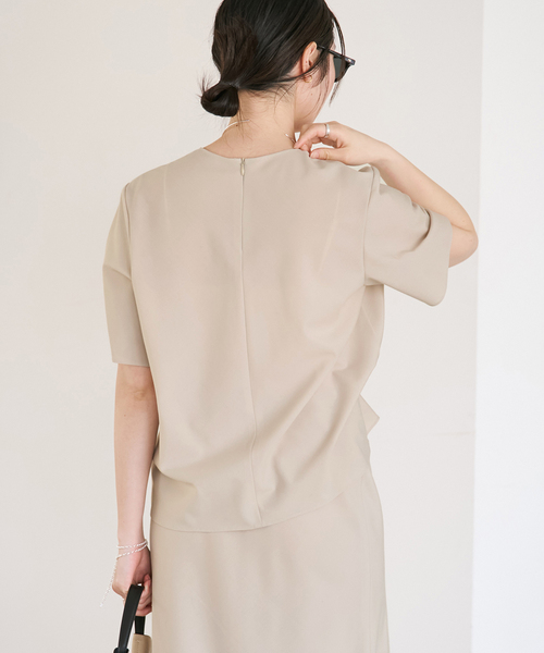plage（プラージュ）の「Bias ブラウス（シャツ/ブラウス・レディース・キャメル/ベージュ・FREE）」の14枚目の写真