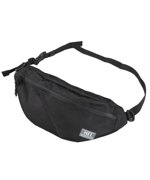 MEI（メイ）の「【MEI2】【MEI/メイ】BASIC BOTTOM LINE Waist Bag MEI-000-261005（ボディバッグ/ウエストポーチ・メンズ・その他1/その他2/その他3/ブラック・FREE）」の2枚目の写真