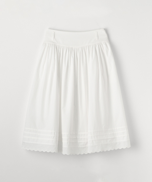 CELITAILS(セリテールズ)の「YOKE SHIRRING LONG SKIRT_WHITE(スカート・レディース・その他・SMALL/MEDIUM)」の2枚目の写真