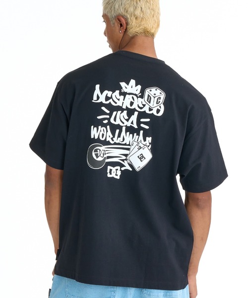 DC SHOES(ディーシーシューズ)の「ディーシーシューズ アウトドアカジュアル 半袖Tシャツ 26 GRAFFITI SS(Tシャツ/カットソー・メンズ・ブラック/ホワイト・M/L/LL)」の2枚目の写真