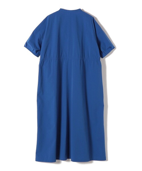SHIPS(シップス)の「〈接触冷感 / 撥水加工〉TEXBRID(R) タフタ ウエスト 切替 ワンピース(ワンピース・レディース・ブラック/ブラウン/ロイヤルブルー・ONE SIZE)」の9枚目の写真