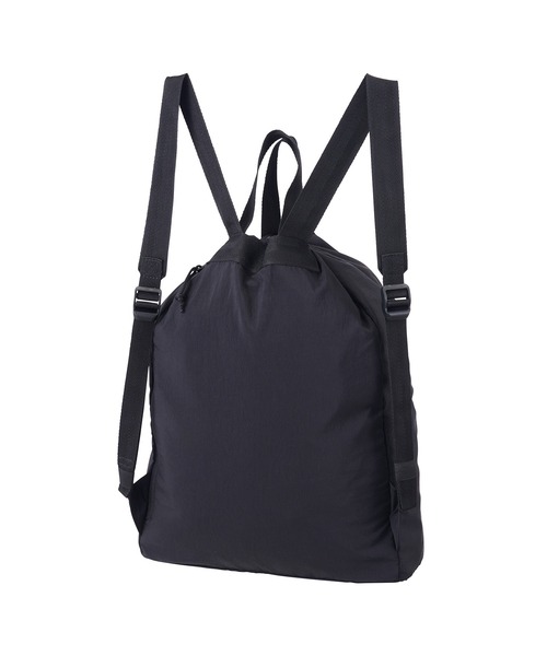 hummel(ヒュンメル)の「hummel/ヒュンメル PLAY Knapsack(バックパック/リュック・レディース・ブラック/グレー・FREE)」の4枚目の写真