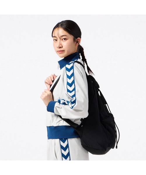 hummel(ヒュンメル)の「hummel/ヒュンメル PLAY Knapsack(バックパック/リュック・レディース・ブラック/グレー・FREE)」の7枚目の写真