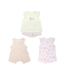 ORGANICMOM（オーガニックマム）の「シュナ+アイシュ+ホリー女子民所内の3種（MHMP1B04_06_08）（インナーウェア/肌着）」