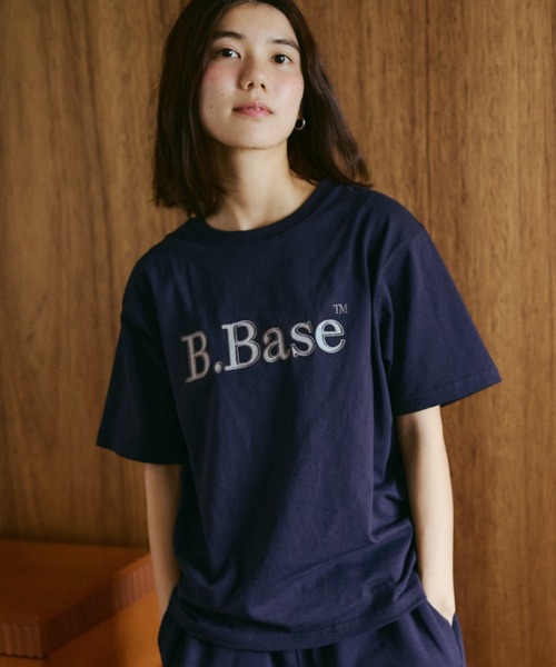 BROKEN BASE(ブロークンベース)の「B.Base Assort Patchwork Tee / B.Basae アソートパッチワークTee(Tシャツ/カットソー・メンズ・ネイビー系1/ブラック系1/グレー系1/ブルー系1/イエロー系1/ホワイト系1/ネイビー系3/ネイビー系2・SMALL/MEDIUM/LARGE)」の6枚目の写真