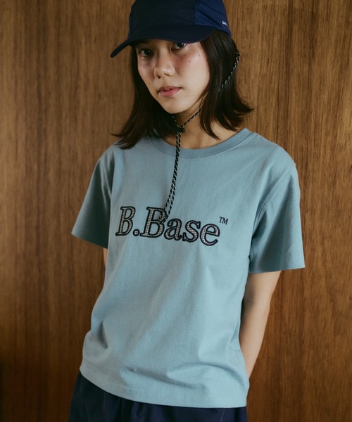 BROKEN BASE(ブロークンベース)の「B.Base Assort Patchwork Tee / B.Basae アソートパッチワークTee(Tシャツ/カットソー・メンズ・ネイビー系1/ブラック系1/グレー系1/ブルー系1/イエロー系1/ホワイト系1/ネイビー系3/ネイビー系2・SMALL/MEDIUM/LARGE)」の7枚目の写真