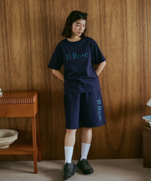 BROKEN BASE(ブロークンベース)の「B.Base Assort Patchwork Tee / B.Basae アソートパッチワークTee(Tシャツ/カットソー・メンズ・ネイビー系1/ブラック系1/グレー系1/ブルー系1/イエロー系1/ホワイト系1/ネイビー系3/ネイビー系2・SMALL/MEDIUM/LARGE)」の21枚目の写真