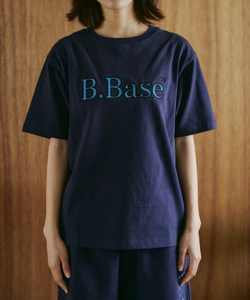 BROKEN BASE(ブロークンベース)の「B.Base Assort Patchwork Tee / B.Basae アソートパッチワークTee(Tシャツ/カットソー・メンズ・ネイビー系1/ブラック系1/グレー系1/ブルー系1/イエロー系1/ホワイト系1/ネイビー系3/ネイビー系2・SMALL/MEDIUM/LARGE)」の17枚目の写真