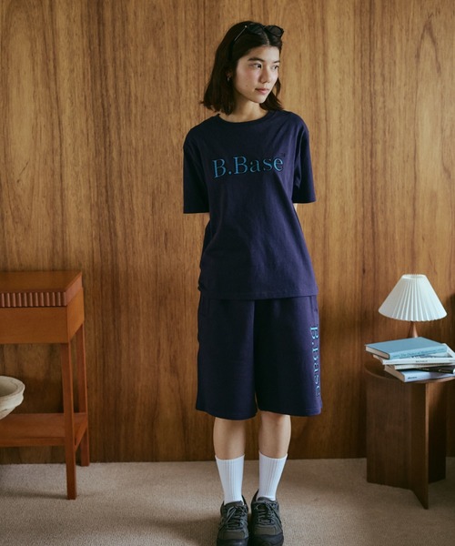 BROKEN BASE(ブロークンベース)の「B.Base Assort Patchwork Tee / B.Basae アソートパッチワークTee(Tシャツ/カットソー・メンズ・ネイビー系1/ブラック系1/グレー系1/ブルー系1/イエロー系1/ホワイト系1/ネイビー系3/ネイビー系2・SMALL/MEDIUM/LARGE)」の18枚目の写真