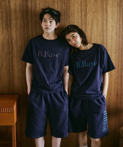 BROKEN BASE(ブロークンベース)の「B.Base Assort Patchwork Tee / B.Basae アソートパッチワークTee(Tシャツ/カットソー・メンズ・ネイビー系1/ブラック系1/グレー系1/ブルー系1/イエロー系1/ホワイト系1/ネイビー系3/ネイビー系2・SMALL/MEDIUM/LARGE)」の10枚目の写真