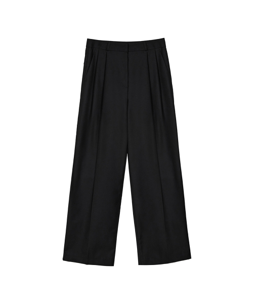 PORTERNA(ポルテナ)の「CLASSIC TWO TUCK SLACKS-2COLOR(スラックス・レディース・チャコールグレー/ブラック・SMALL/MEDIUM)」の17枚目の写真