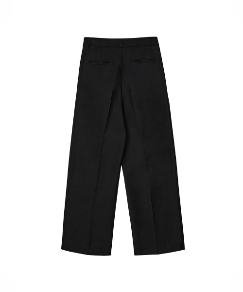 PORTERNA(ポルテナ)の「CLASSIC TWO TUCK SLACKS-2COLOR(スラックス・レディース・チャコールグレー/ブラック・SMALL/MEDIUM)」の18枚目の写真
