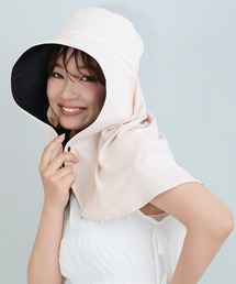 cross marche（クロスマルシェ）の「【Yoki】UVカットケープバイザー（ハット）」