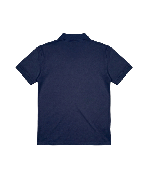 PHERMENON(フェルメノン)の「マッスルフィットレタリング無地カラーTシャツ - ネイビー(ポロシャツ・メンズ・ネイビー・1/2/3)」の6枚目の写真