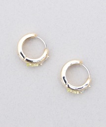 Zoule ゾーラ:massed フープ ピアス