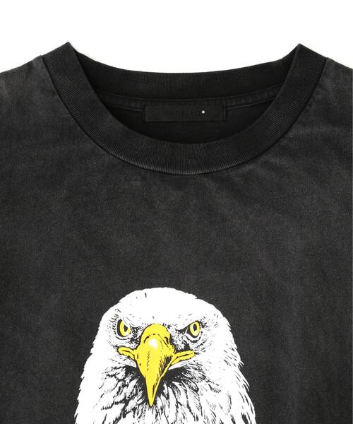 WHITELAND（ホワイトランド）の「WHITELAND/ホワイトランド/EAGLE TEE（Tシャツ/カットソー・メンズ・ブラック・F）」の3枚目の写真