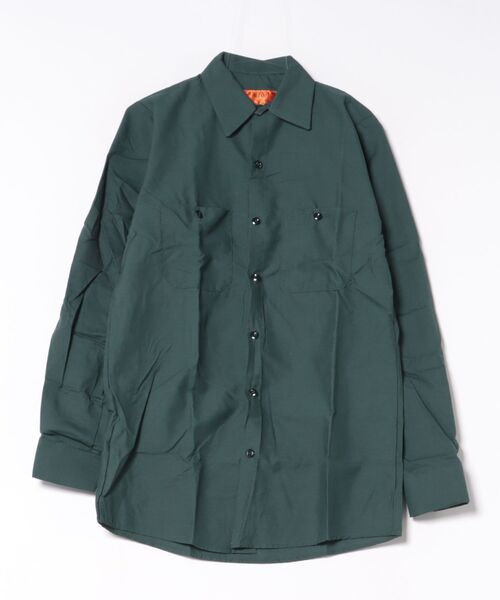 VIBGYOR（ヴィブジョー）の「RED KAP(レッドキャップ) 長袖ワークシャツ 4.25oz ポプリン（シャツ/ブラウス・メンズ・グリーン系その他/ブラウン系その他/カーキ/ライトブルー/チャコールグレー/ブルー系その他/ネイビー/ライトグレー/ホワイト/ブラック・X-LARGE/LARGE/MEDIUM/SMALL）」の7枚目の写真