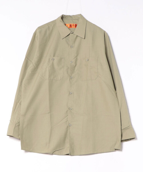 VIBGYOR（ヴィブジョー）の「RED KAP(レッドキャップ) 長袖ワークシャツ 4.25oz ポプリン（シャツ/ブラウス・メンズ・グリーン系その他/ブラウン系その他/カーキ/ライトブルー/チャコールグレー/ブルー系その他/ネイビー/ライトグレー/ホワイト/ブラック・X-LARGE/LARGE/MEDIUM/SMALL）」の6枚目の写真