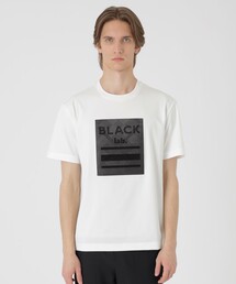 BLACK LABEL CRESTBRIDGE | 【BLACK lab.】テクスチャーミックスグラフィックTシャツ(Tシャツ/カットソー)