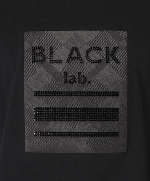 BLACK LABEL CRESTBRIDGE（ブラックレーベル・クレストブリッジ）の「【BLACK lab.】テクスチャーミックスグラフィックTシャツ（Tシャツ/カットソー・メンズ・オフホワイト/ブラック・M/L/XL）」の11枚目の写真