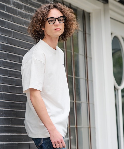 ragged mountain(ラギットマウンテン)の「【RAGGED MOUNTAIN/ラギットマウンテン】【背中で見せるバックプリント】ALITON/アリトン ビッグT バックプリントTシャツ ルーズシルエット ストリート アウトドア 綿100%(Tシャツ/カットソー・メンズ・ホワイト/ブラック/カーキ/ベージュ・X-LARGE/MEDIUM/LARGE)」の14枚目の写真