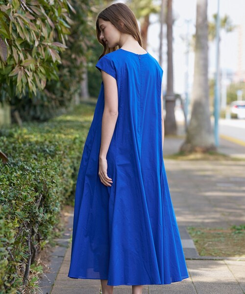 DRESSTERIOR(ドレステリア)の「【きれいめ/ウォッシャブル】コットンローンフレンチスリーブワンピ(ワンピース・レディース・ブラウン系その他/ブルー系その他/オレンジ・38/36)」の20枚目の写真