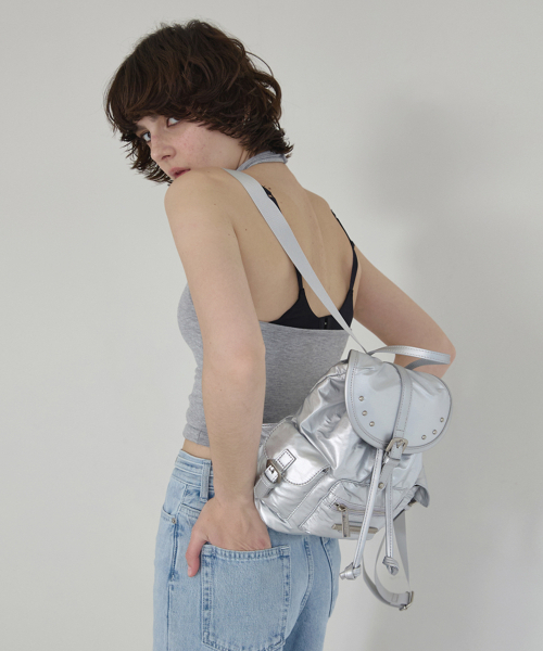 RAIMENT(レイメント)の「Stud Cover Point Mini Backpack_Silver(バックパック/リュック・レディース・その他・FREE)」の19枚目の写真