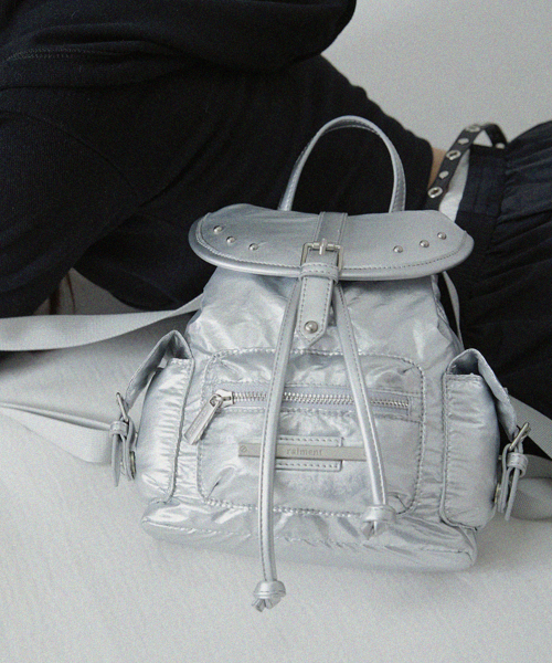 RAIMENT(レイメント)の「Stud Cover Point Mini Backpack_Silver(バックパック/リュック・レディース・その他・FREE)」の22枚目の写真