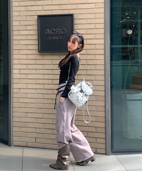 RAIMENT(レイメント)の「Stud Cover Point Mini Backpack_Silver(バックパック/リュック・レディース・その他・FREE)」の4枚目の写真