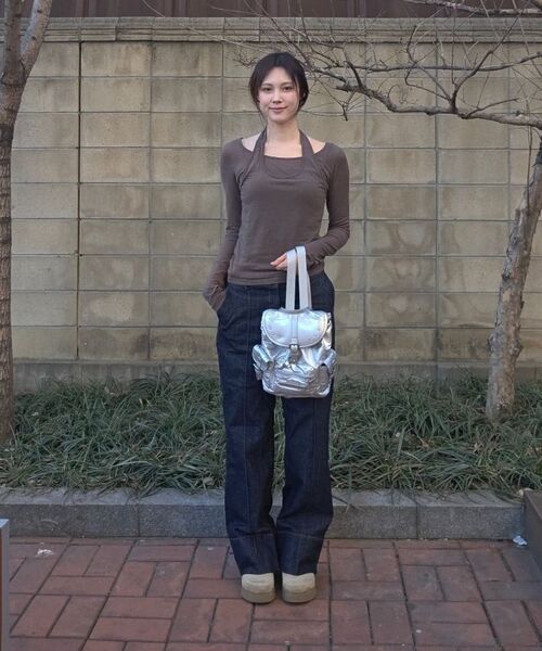 RAIMENT(レイメント)の「Stud Cover Point Mini Backpack_Silver(バックパック/リュック・レディース・その他・FREE)」の6枚目の写真