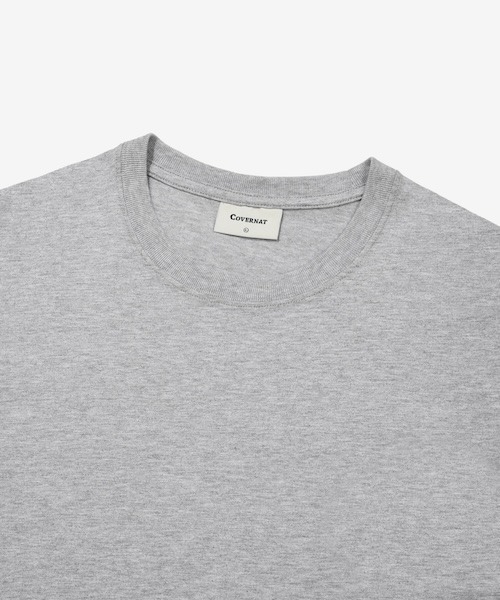 COVERNAT（カバーナット）の「BASIC CROP T-SHIRT（Tシャツ/カットソー・メンズ・ホワイト/杢グレー/ブラック・X-LARGE/LARGE/MEDIUM/SMALL）」の22枚目の写真