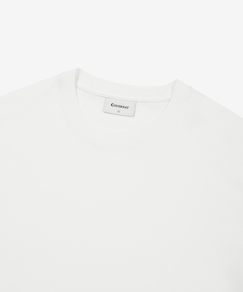 COVERNAT（カバーナット）の「BASIC CROP T-SHIRT（Tシャツ/カットソー・メンズ・ホワイト/杢グレー/ブラック・X-LARGE/LARGE/MEDIUM/SMALL）」の10枚目の写真