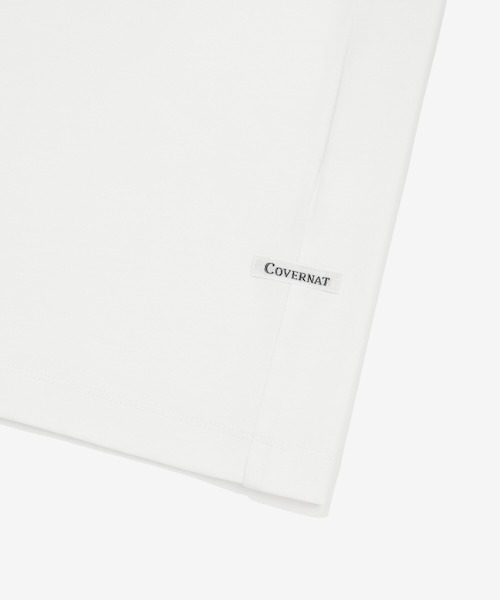 COVERNAT（カバーナット）の「BASIC CROP T-SHIRT（Tシャツ/カットソー・メンズ・ホワイト/杢グレー/ブラック・X-LARGE/LARGE/MEDIUM/SMALL）」の12枚目の写真