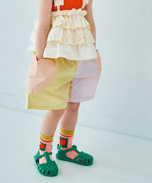 p.premier(ピードットプルミエ)の「選べる2デザイン水陸両用ハーフパンツ(その他パンツ・キッズ・ブラック/その他11/レッド/グリーン/ピンク・120/100/80/110/90/140/130)」の1枚目の写真