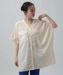 チュニック Vネック ブラウス」に該当するファッション通販 - ZOZOTOWN